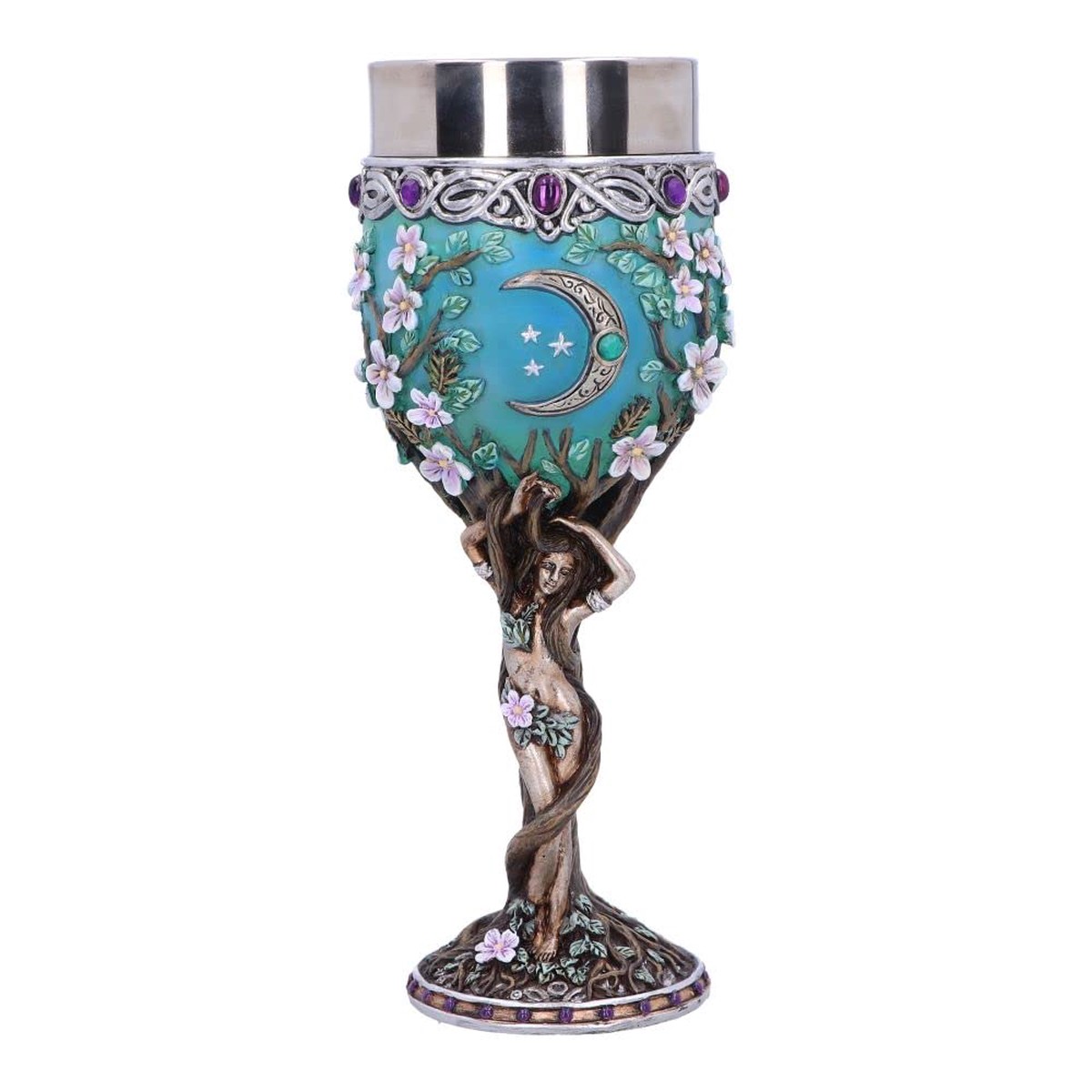 Nemesis Now Calice da fanciulla, blu, 20,8 cm