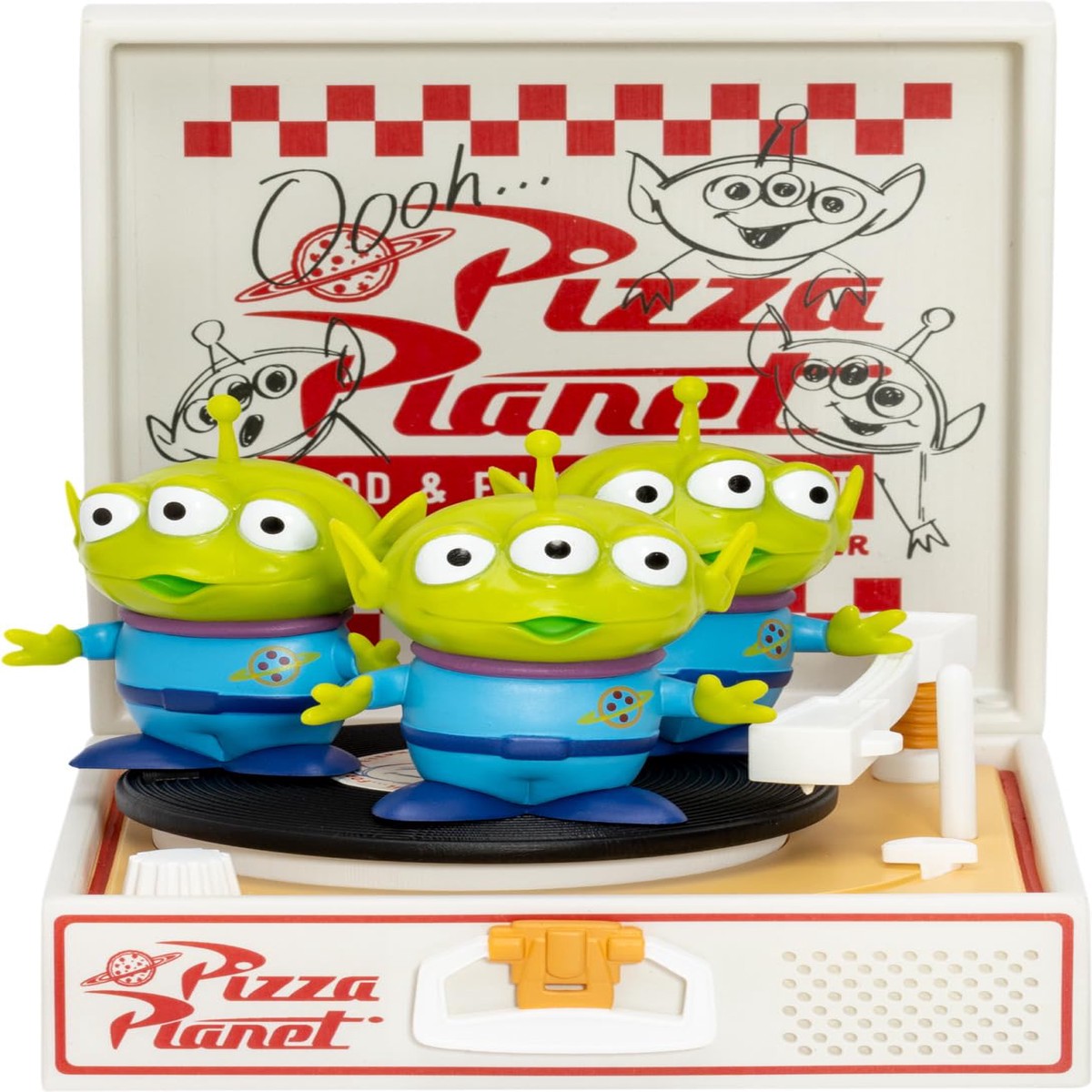 Toy Story Record Player Series PVC Figure Pizza Planet delivery 12cm