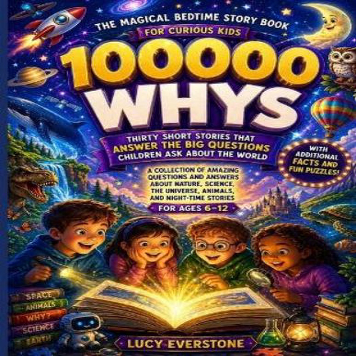 100,000 Whys The Magical Bedtime Story Book for Curious Kids Ages 6-12