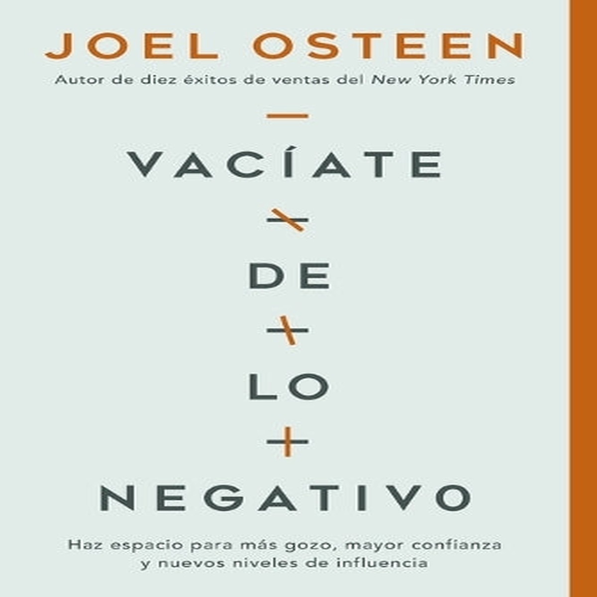 Vacate de lo negativo