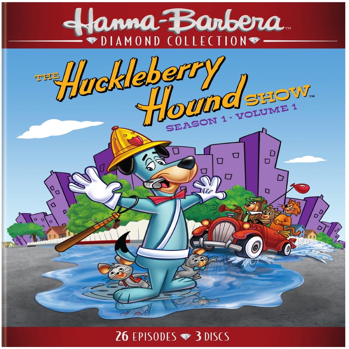 HUCKLEBERRY HOUND 1 – HUCKLEBERRY HOUND 1 (3 DVD