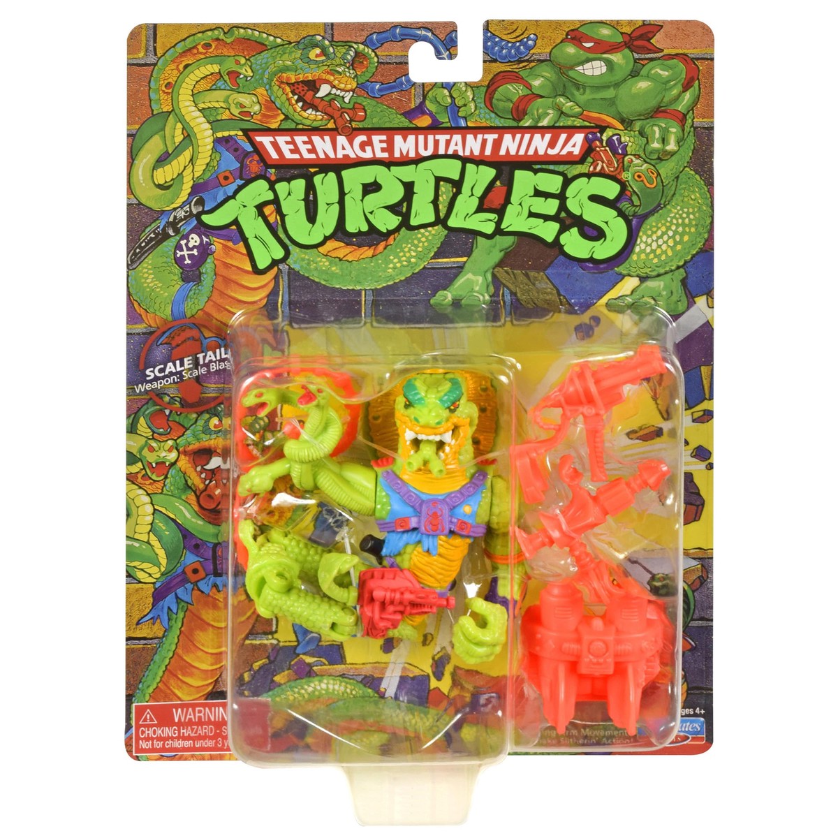 TMNT Figuras clsicas de tortuga, cola de escamas