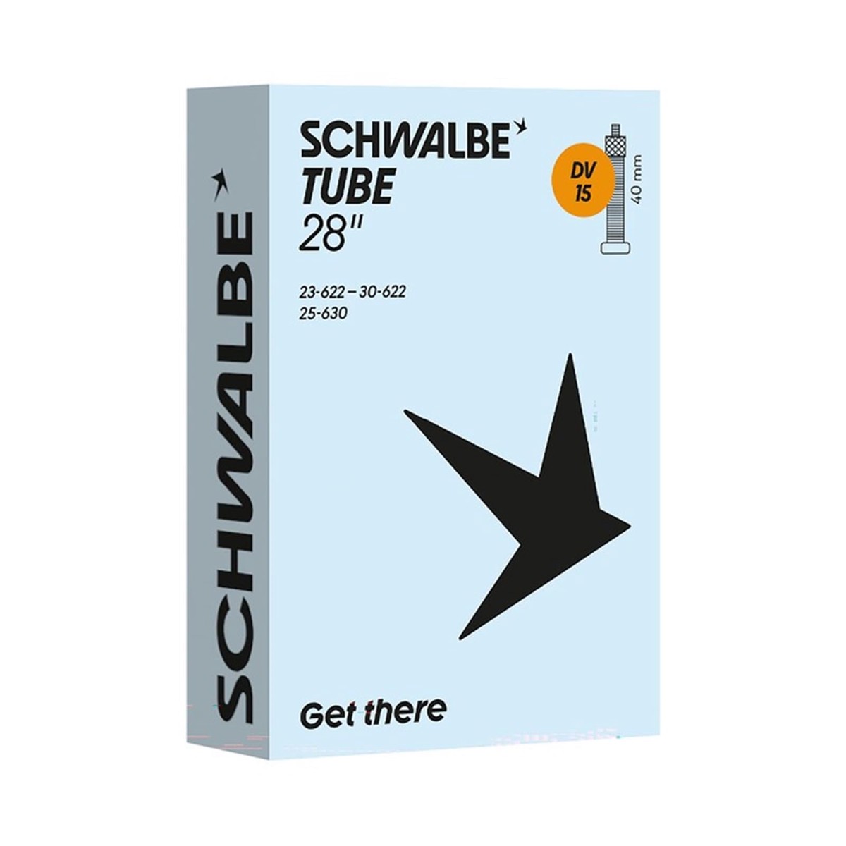 Schwalbe Fahrradschlauch DV15 23/30-622/630 IB 40mm