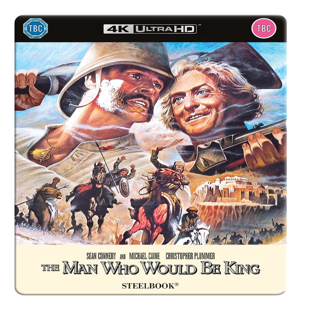 The Man Who Would Be King Limited Edition 4K UHD Steelbook