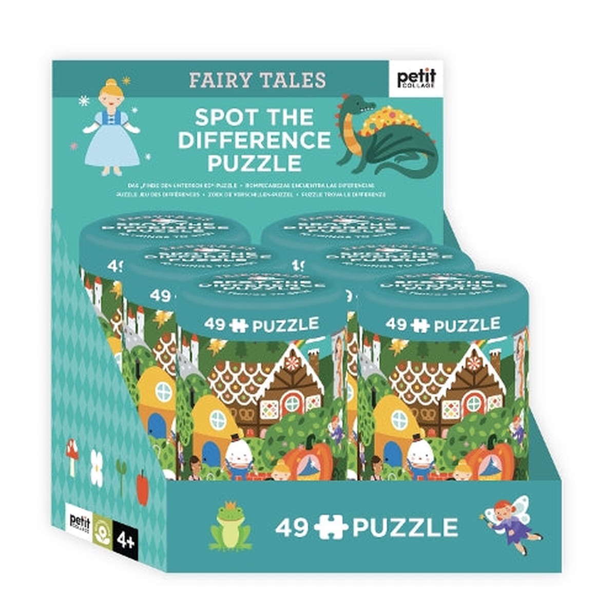 Spot the Difference Puzzle: Fairy Tales CDU of 6
