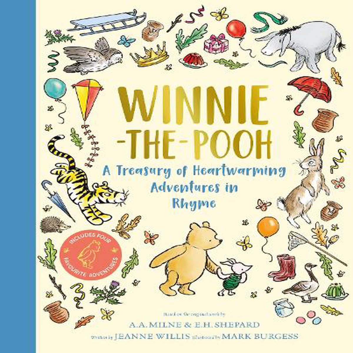 Winnie-the-Pooh: A Treasury of Heart-warming Adventures in Rhyme