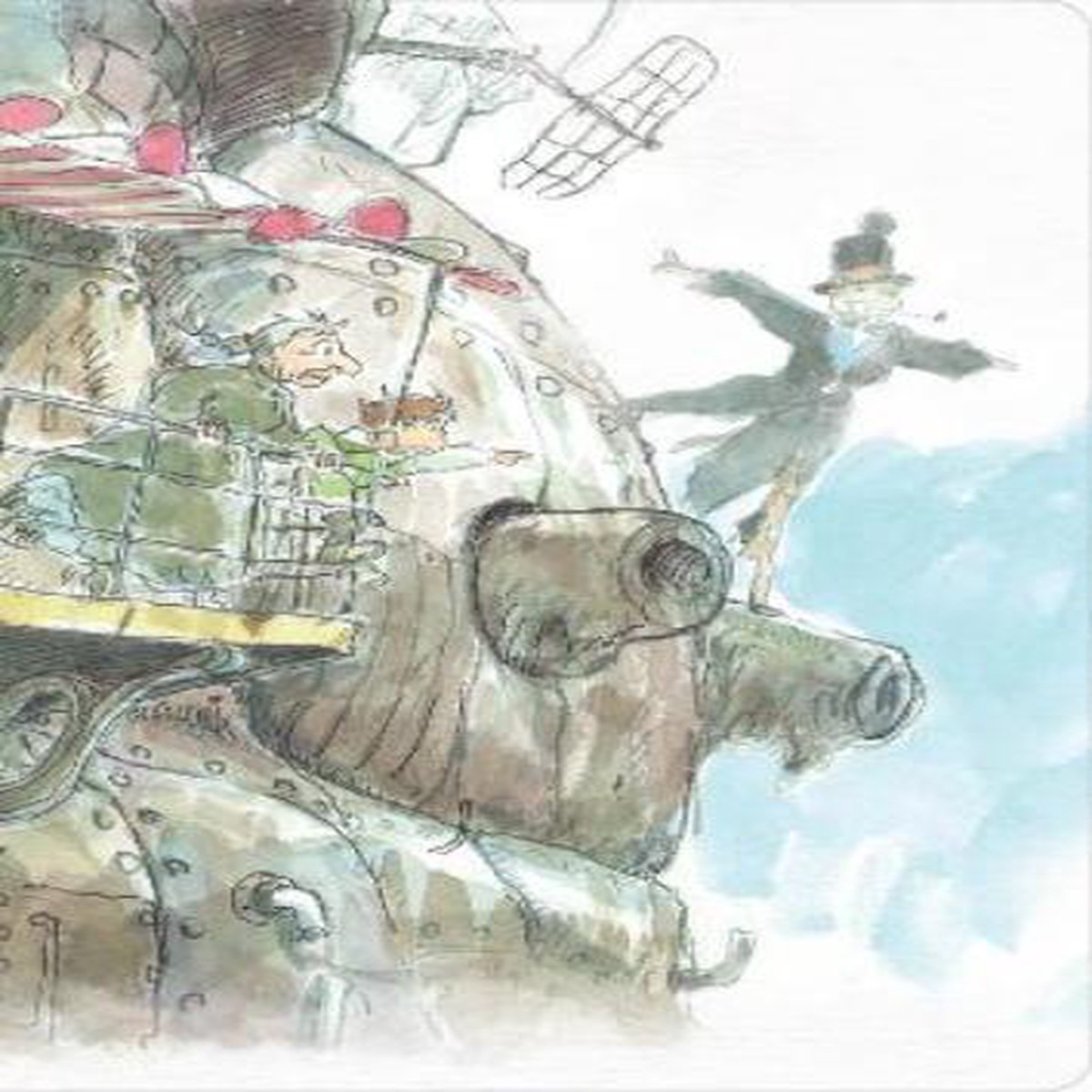Studio Ghibli Howl’s Moving Castle Journal (On the Castle Balcony)