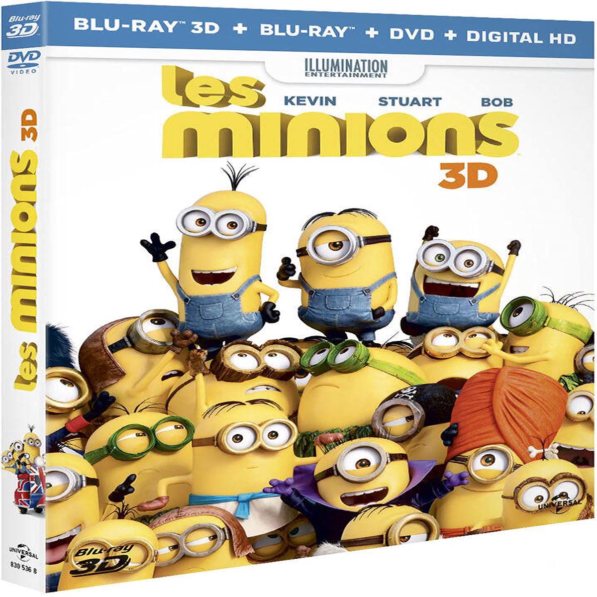 SANDRA BULLOCKX – Les Minions (3 Blu-ray