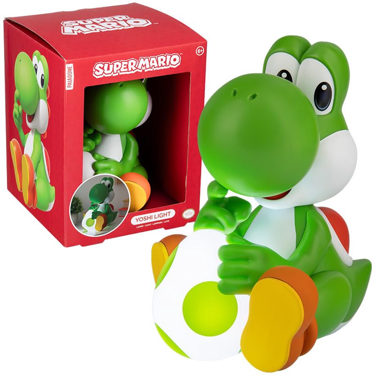 Paladone Super Mario Yoshi GloBuddies Light – Officially Licensed