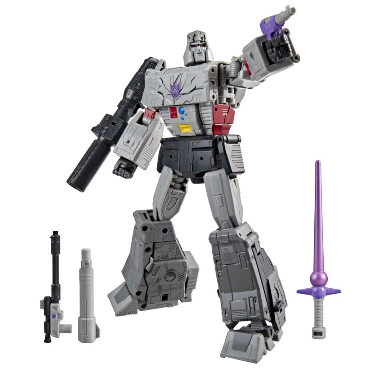 Transformers Studio Series MTMTE Kollektion Kampf um Cybertron Megatron, verwandelbare Leader-Klasse Action-Figur (21,5 cm), Roboter-Spielzeug ab 8 Jahren