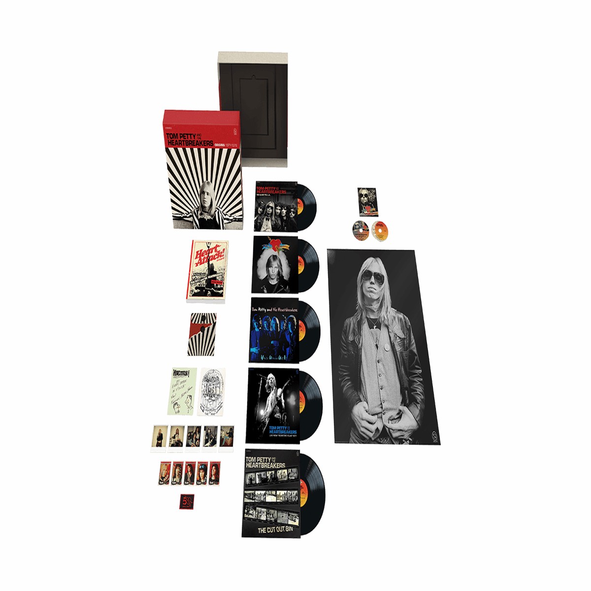 [Pre-Order [06/11] Tom Petty and the Heartbreakers : Origins 1971-1978 (5LP + DVD + Blu-Ray Set)
