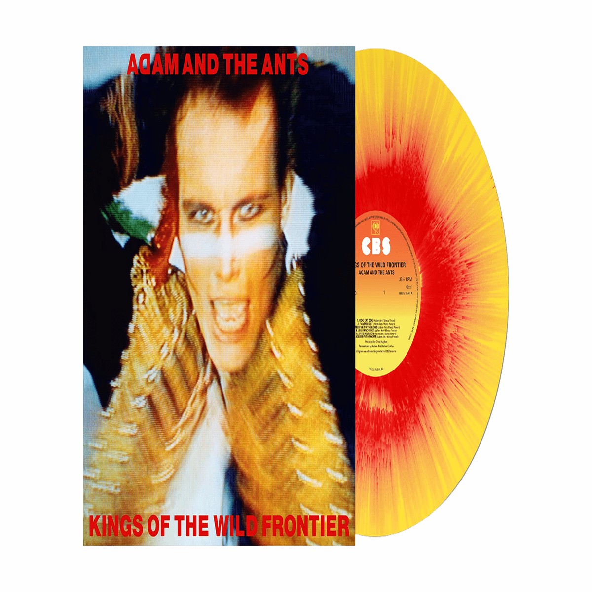 [Pre-Order [17/10] Adam & The Ants : Kings Of The Wild Frontier (Sunburst Splatter Vinyl)(NAD 2026)