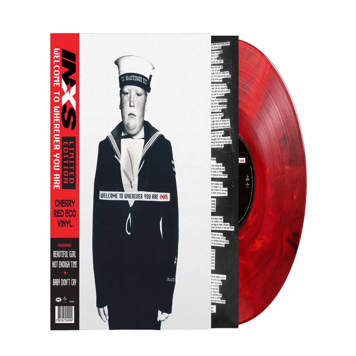 [Pre-Order [17/10] INXS : Welcome To Wherever You Are (Cherry Red Eco Vinyl) (NAD 2026)