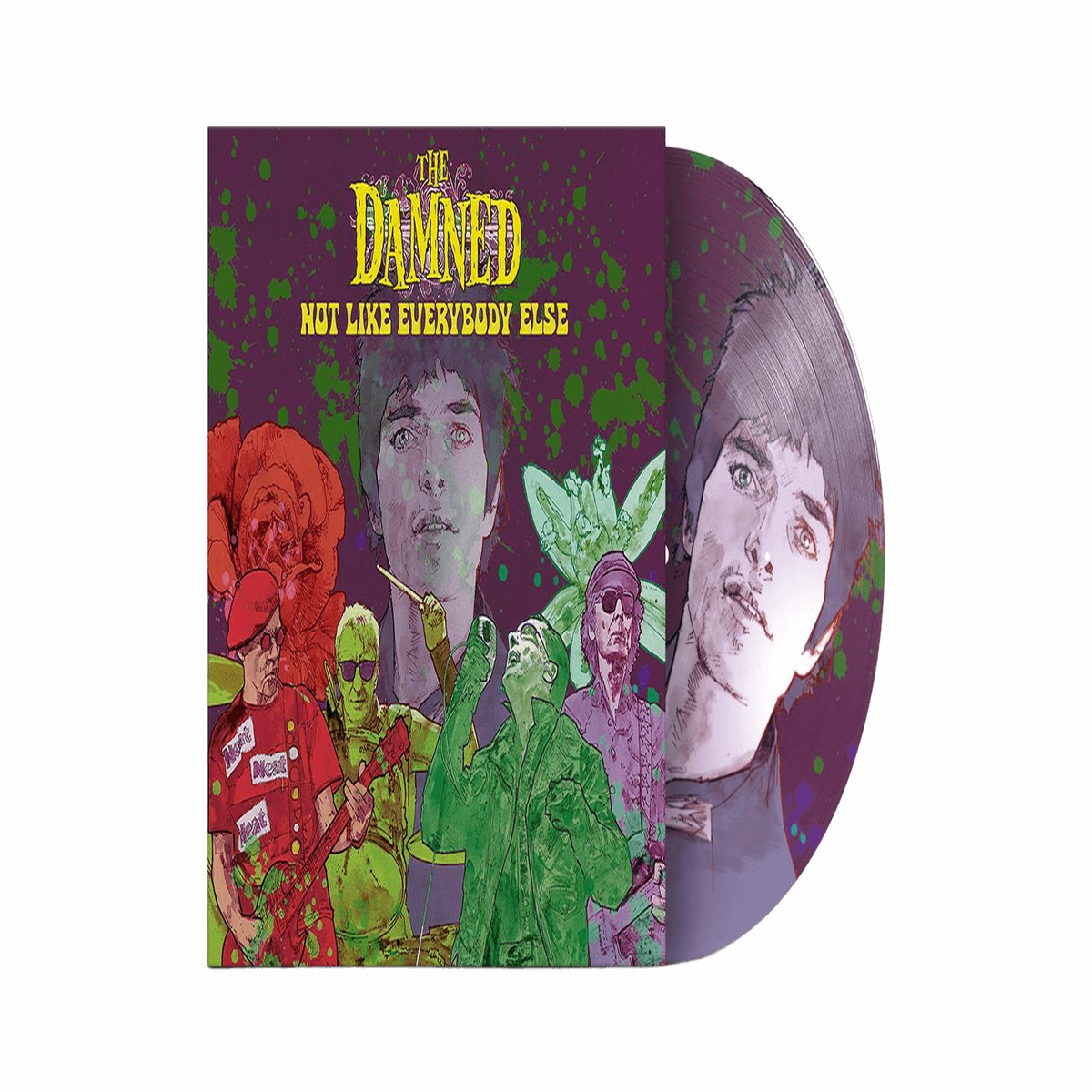 [Pre-Order [17/10] The Damned : Not Like Everybody Else (Picture Disc Vinyl) (NAD 2026)