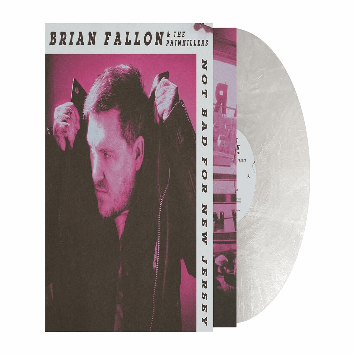 Brian Fallon : Not Bad for New Jersey (Pearl White Vinyl)
