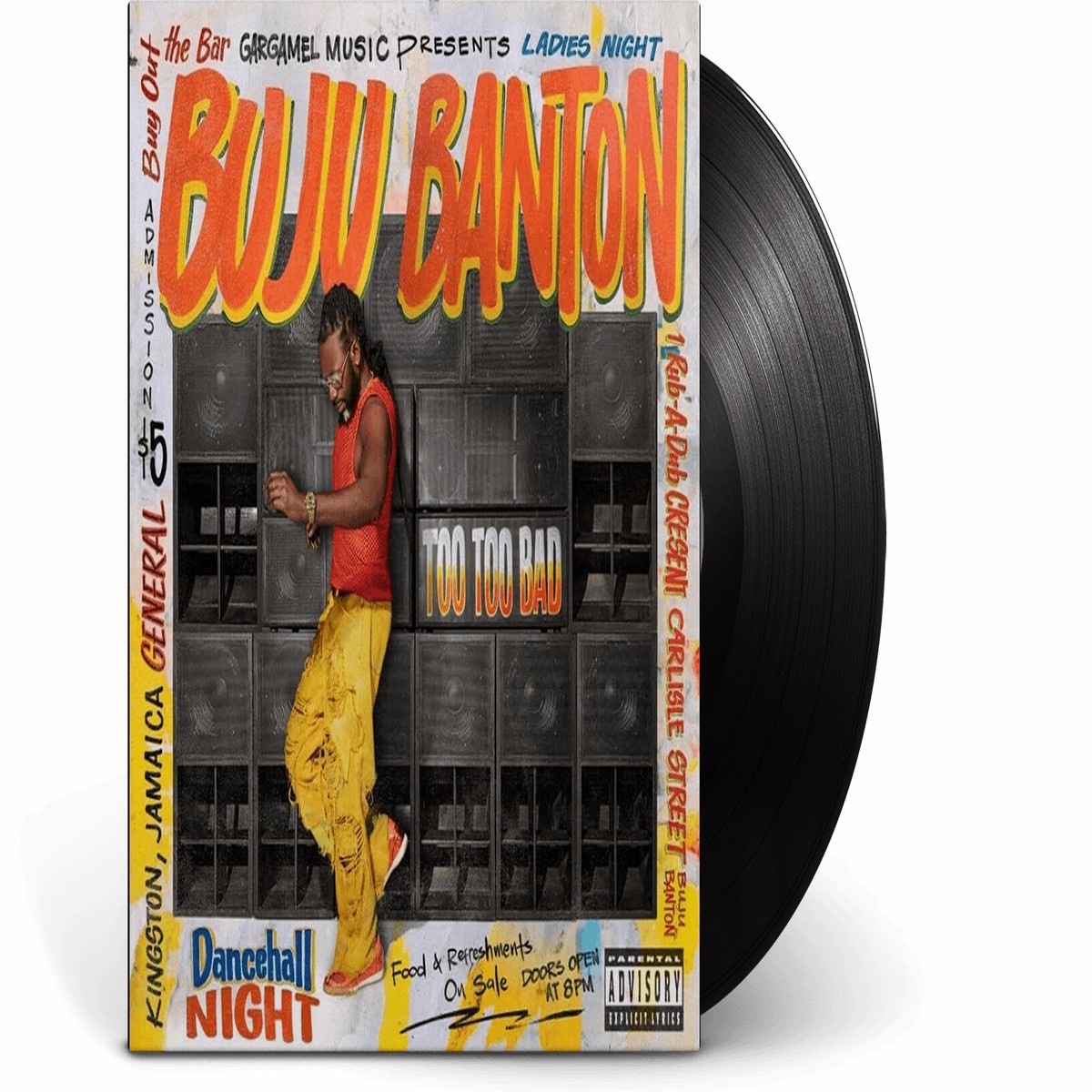 Buju Banton : Too Too Bad LP