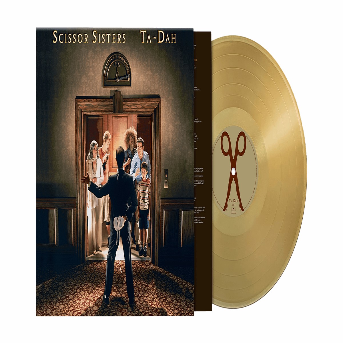 [Pre-Order [11/12] Scissor Sisters : Ta-Dah (Gold Vinyl)(Exclusive to The Record Hub.com)