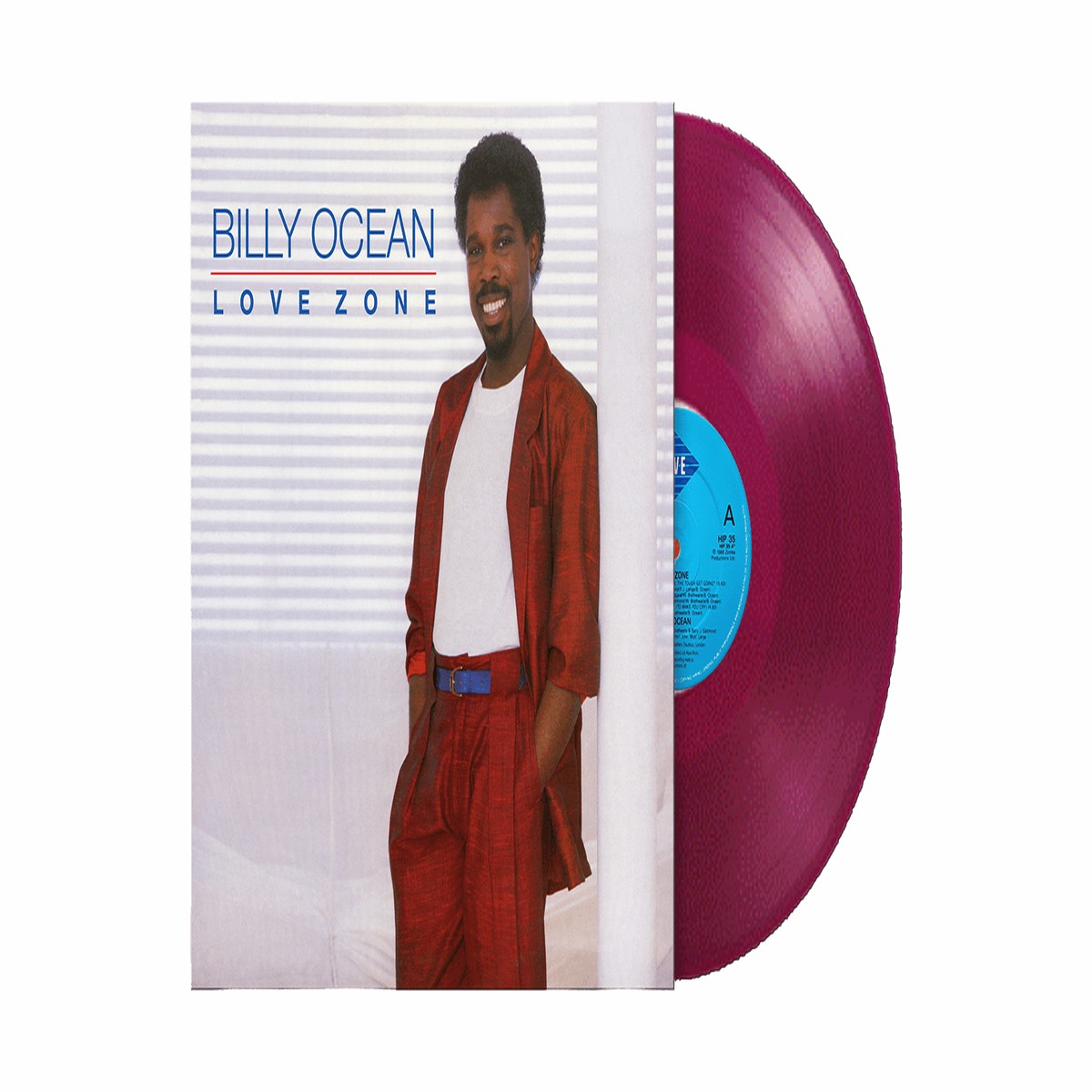 [Pre-Order [17/10] Billy Ocean : Love Zone (Violet Transparent Vinyl)(NAD 2026)