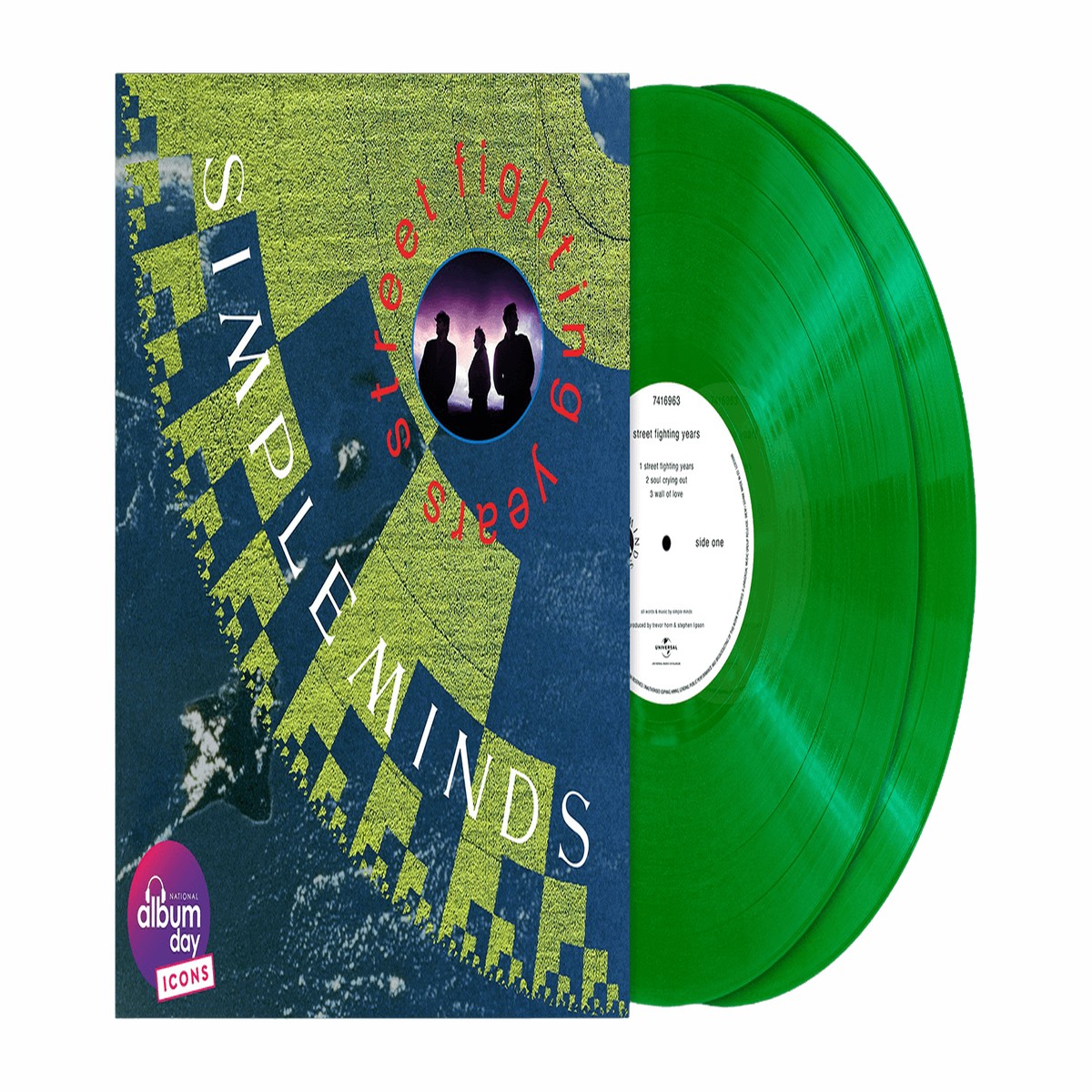 [Pre-Order [17/10] Simple Minds : Street Fighting Years (Green Transparent Vinyl) (NAD 2026)