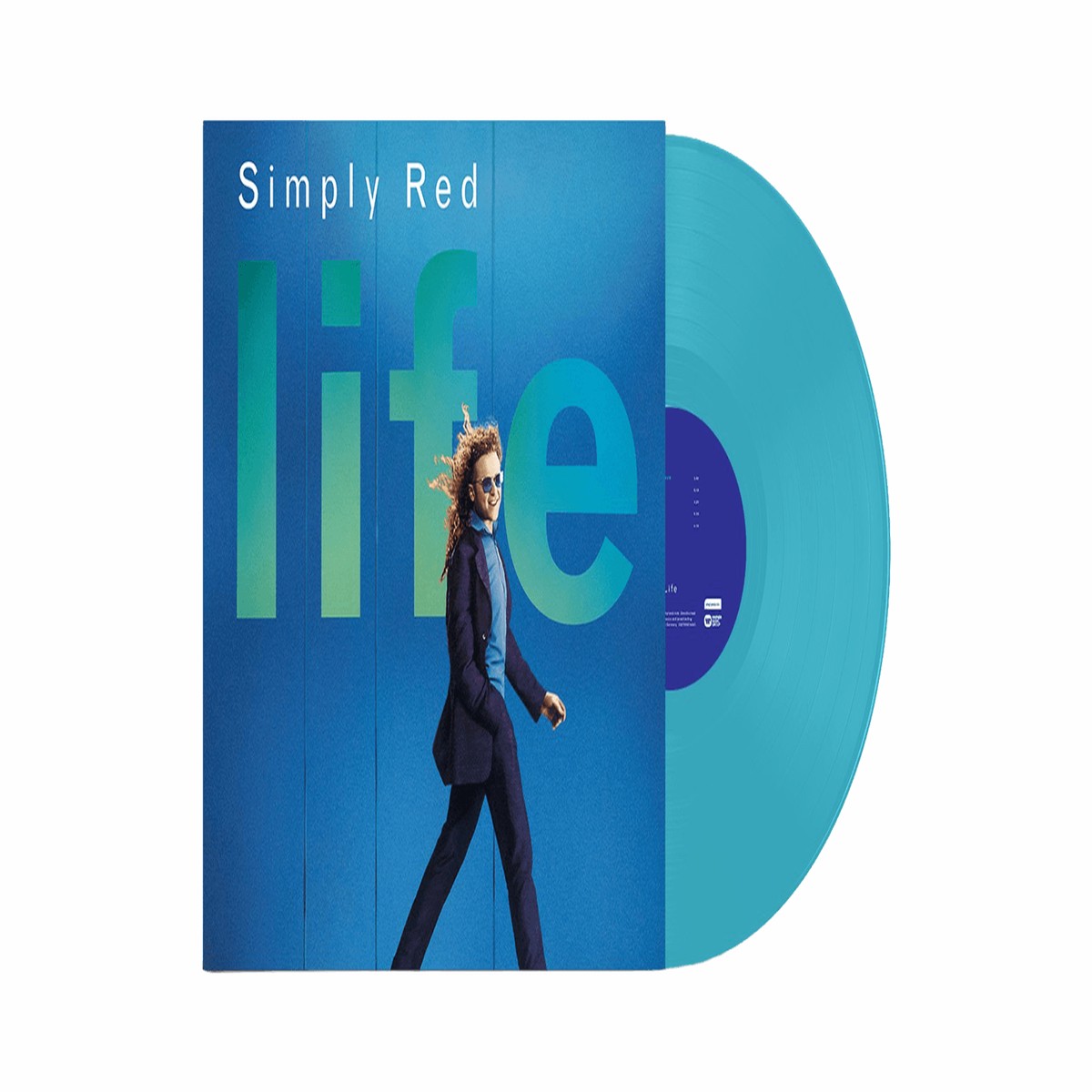 [Pre-Order [17/10] Simply Red : Life (Curacao Blue Vinyl)(NAD 2026)