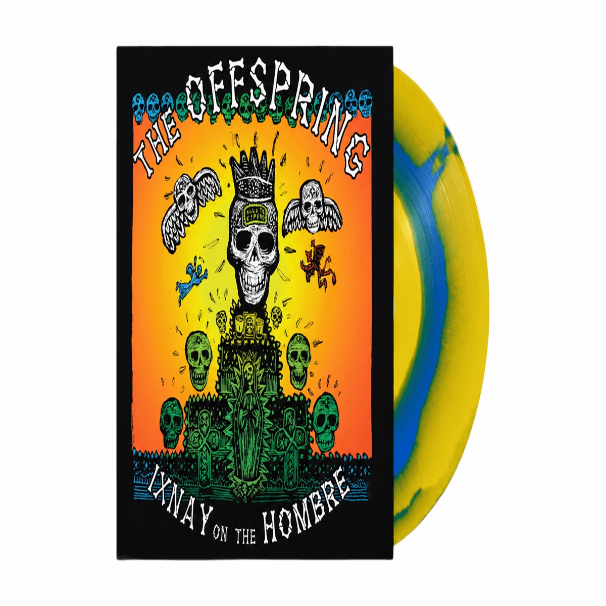 [Pre-Order [17/10] The Offspring : Ixnay On The Hombre (Crazy Yellow & Blue Marble Vinyl) (NAD 2026)
