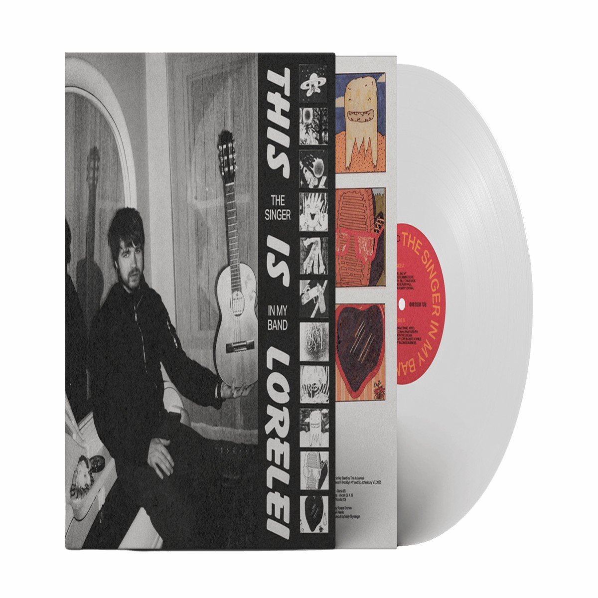 This Is Lorelei : The Singer In My Band (White Vinyl)