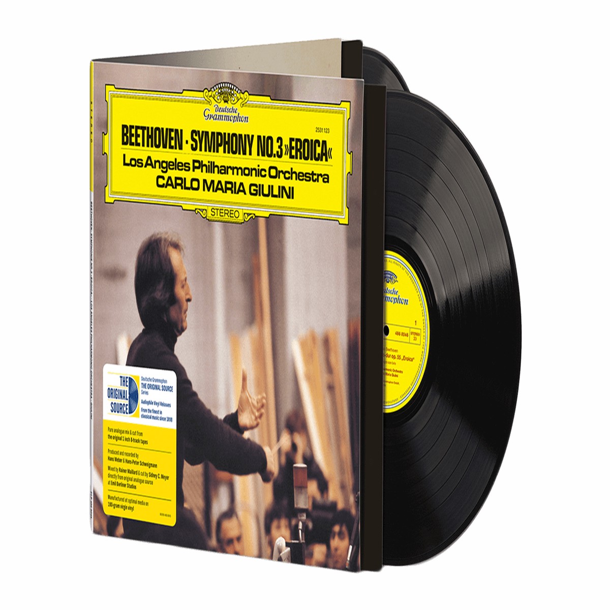 Carlo Maria Giulini, Los Angeles Philharmonic Orchestra : BEETHOVEN – Symphony No. 3 Eroica (Original Source Series)