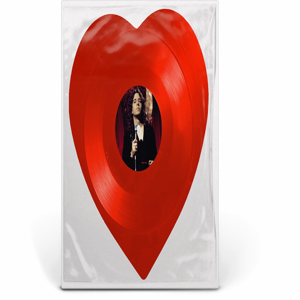 John Paul Young : Love Is In The Air (Limited Heart Shaped 12 Single Red Vinyl )