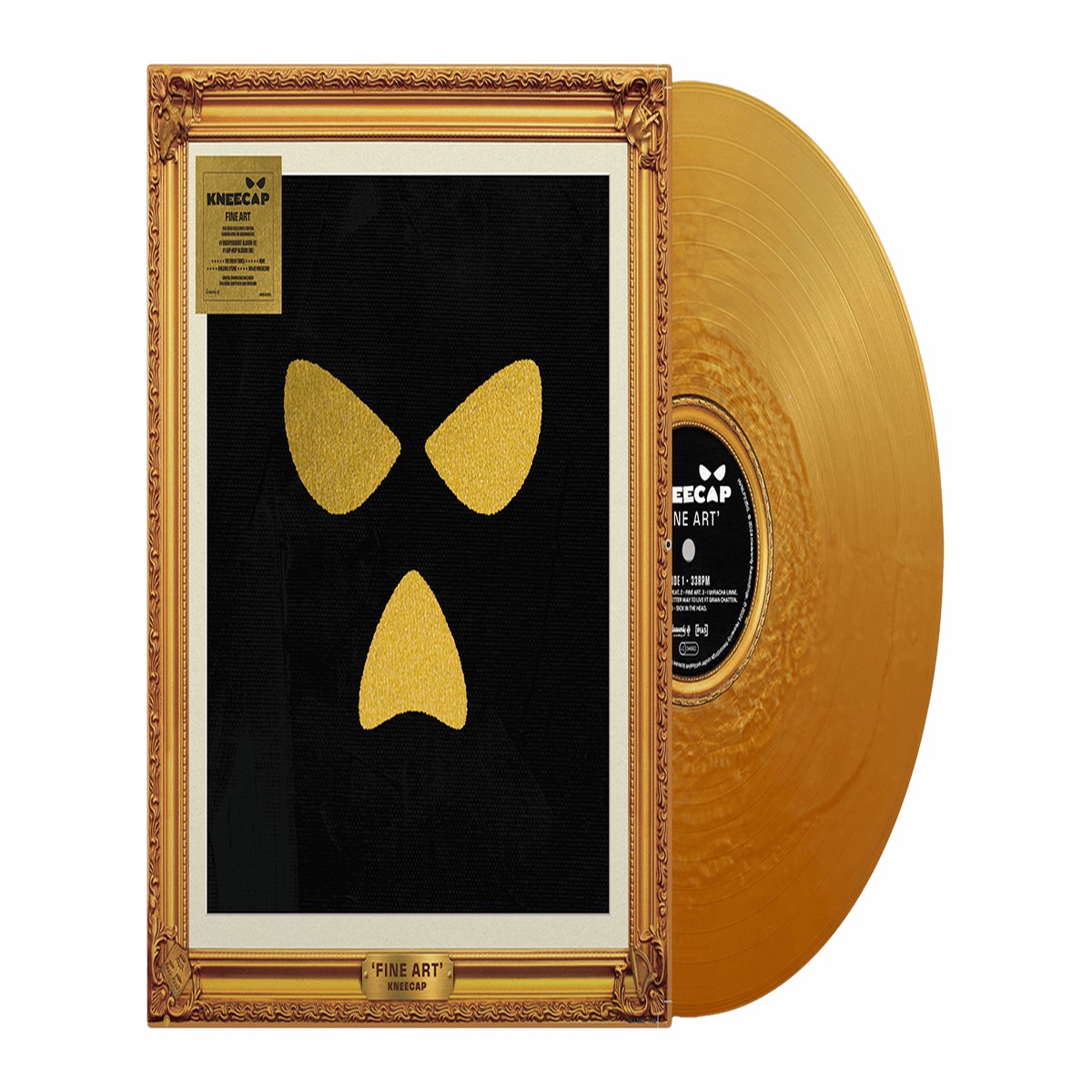 Kneecap : Fine Art (CERTIFIED GOLD VINYL EDITION) (Eire Exclusive)