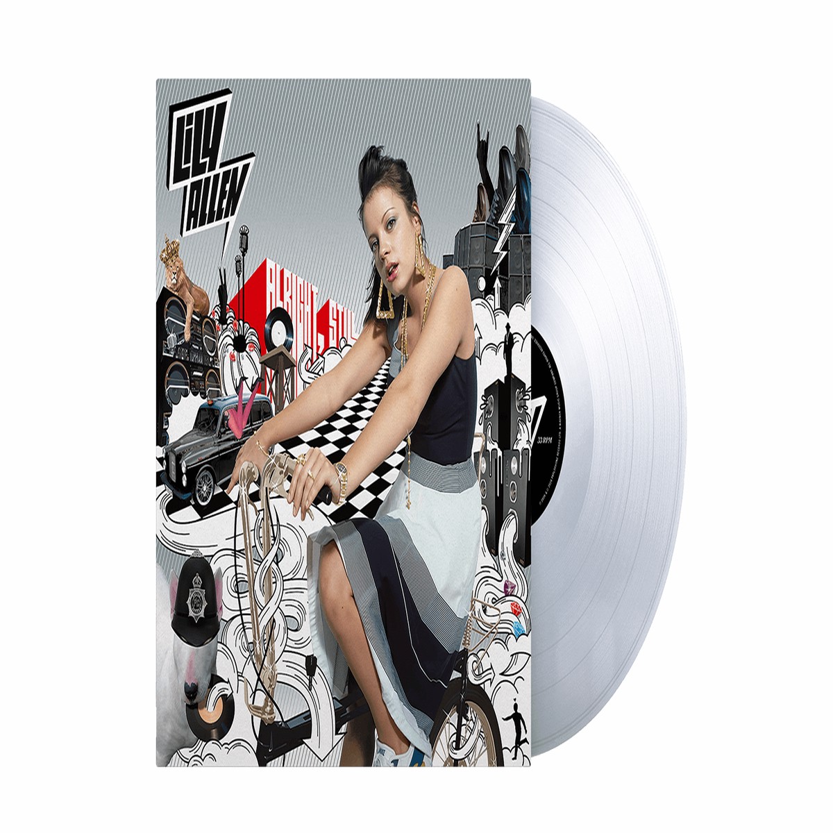Lily Allen : Alright, Still (140g Crystal Clear Vinyl)
