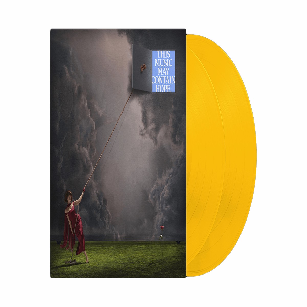 Raye : THIS MUSIC MAY CONTAIN HOPE. (Yellow Vinyl)