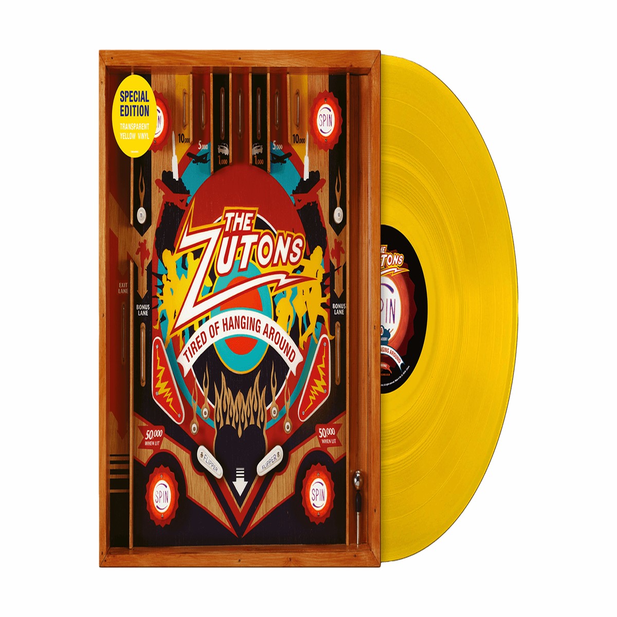 The Zutons : Tired of Hanging Around (Transparent Yellow Vinyl)