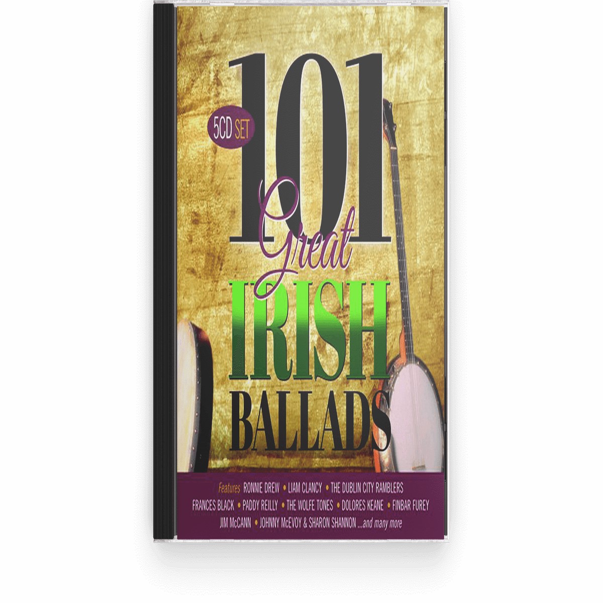 Various : 101 Great Irish Ballads (5CD