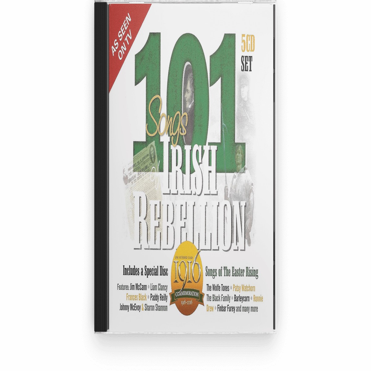 Various : 101 Songs of Irish Rebellion (5CD)