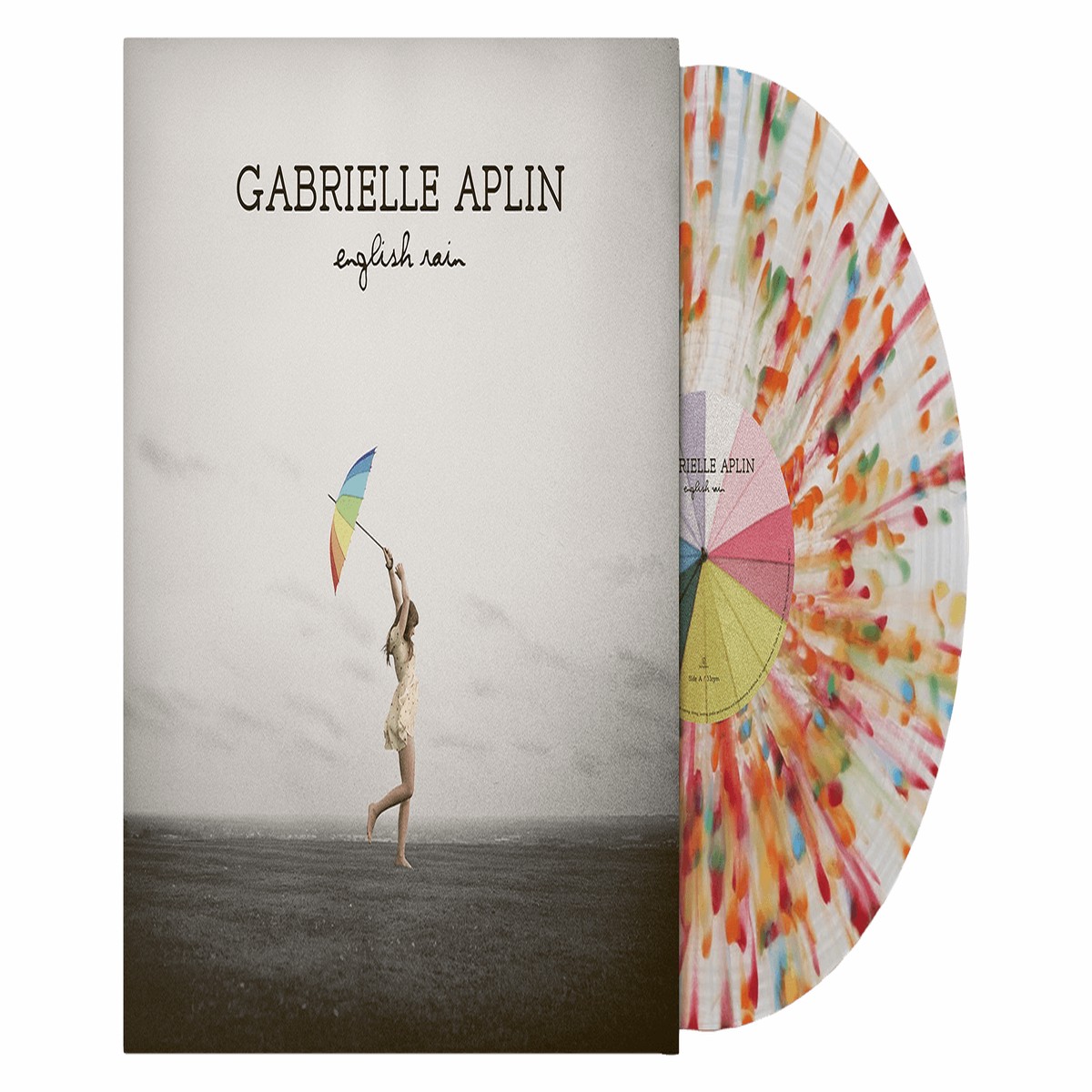 Gabrielle Aplin : English Rain (Rainbow Splatter 140g vinyl)