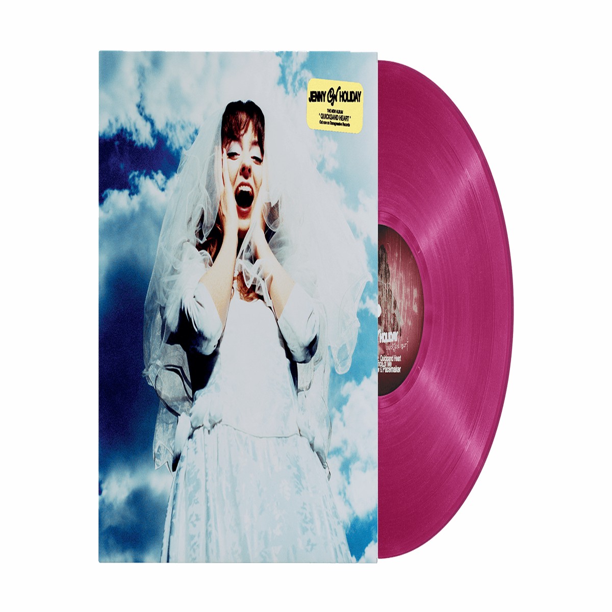 Jenny On Holiday : Quicksand Heart (Transparent Magenta Vinyl)