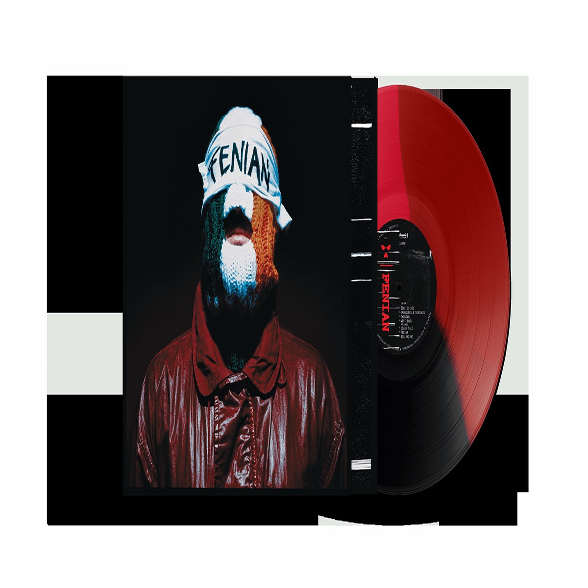 KNEECAP : FENIAN (TRI COLOUR – RED, RED, BLACK Vinyl)
