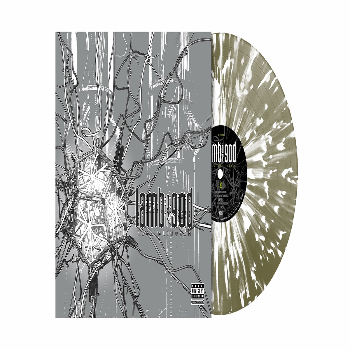 Lamb of God : Into Oblivion (Transparent Olive Green & White Splatter Vinyl)