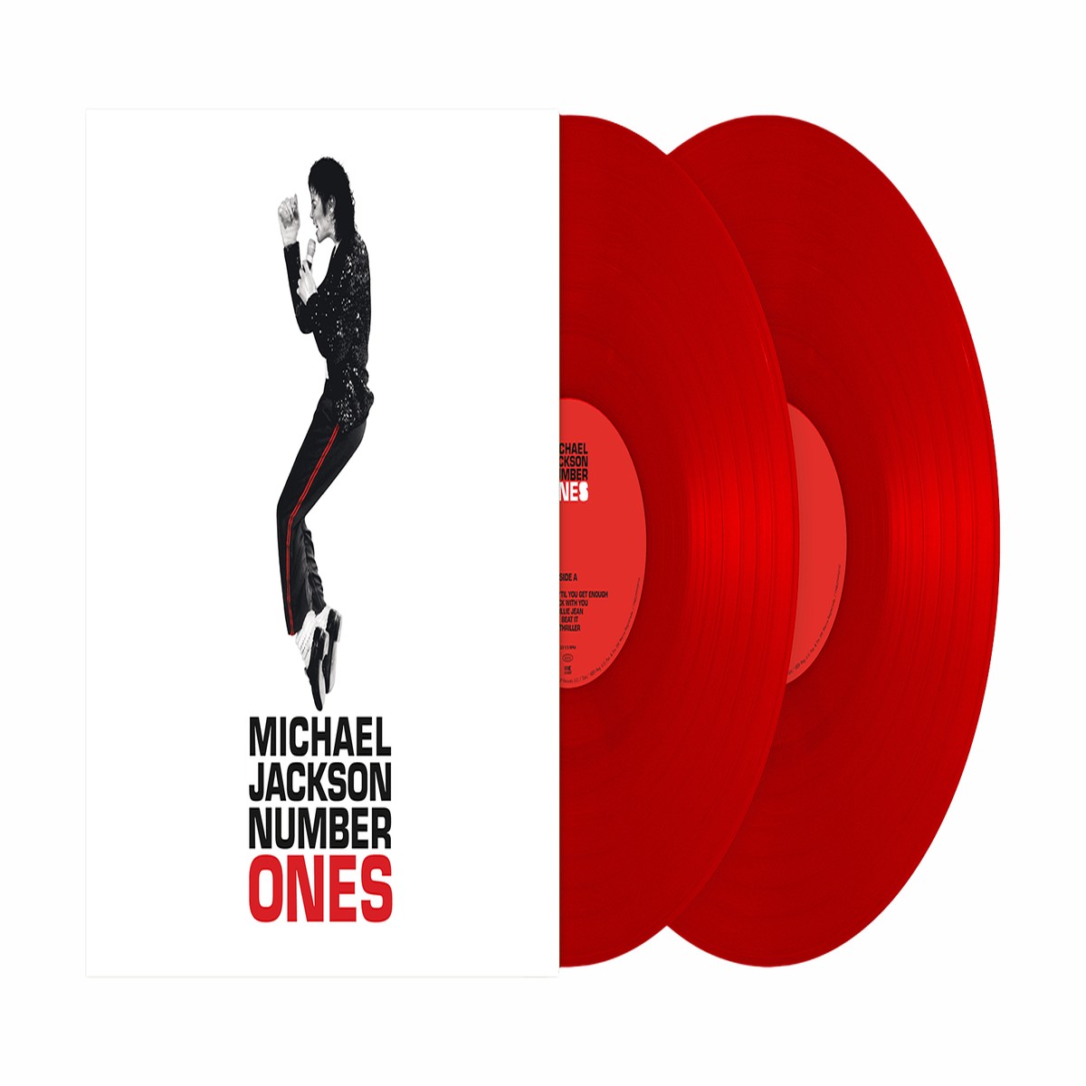 Michael Jackson : Number Ones (Red Vinyl)