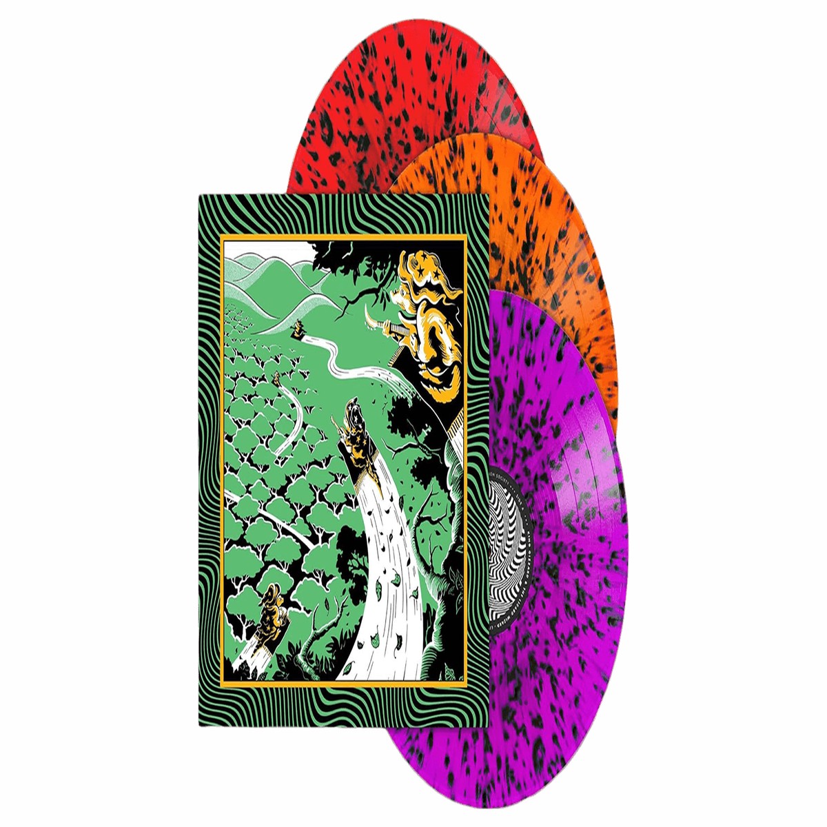 New Arrival King Gizzard and the Lizard Wizard : Live at Forest Hills Stadium ’25 (Neon Splatter Vinyl)