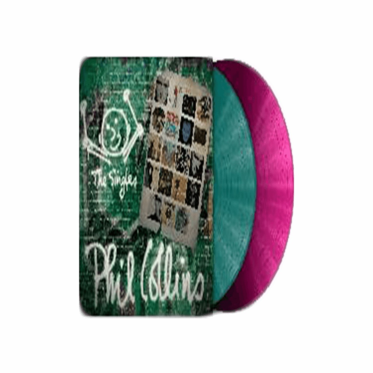 Phil Collins : The Singles (Transparent Petrol & Magenta Vinyl)