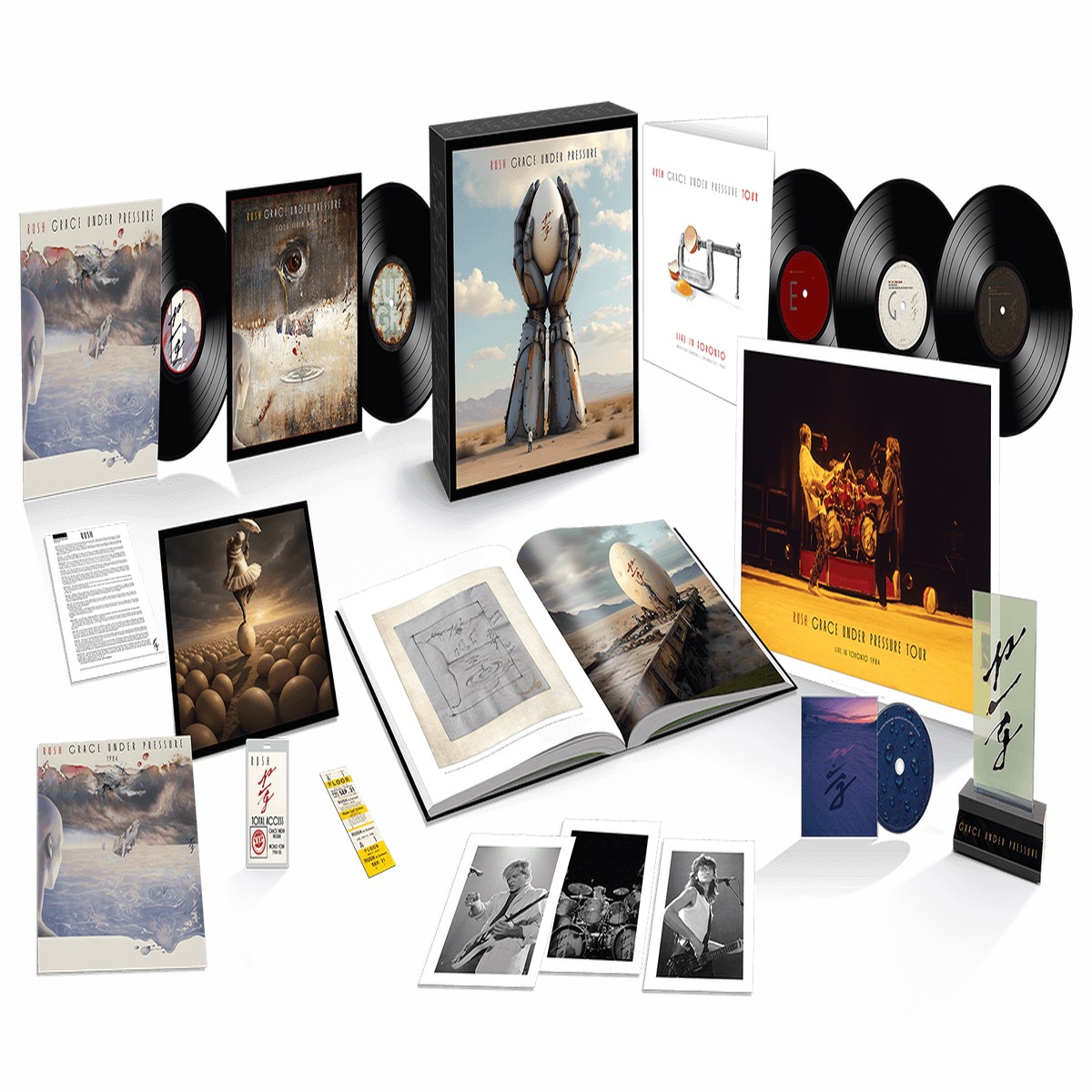 Rush : Grace Under Pressure (5LP/ Blu Ray Set)