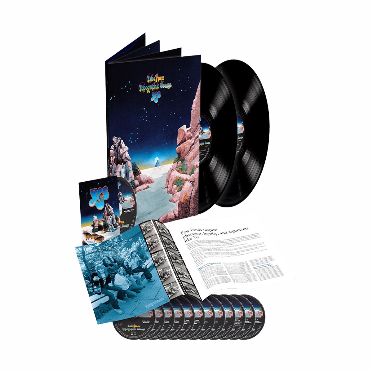 Yes : Tales from Topographic Oceans (Super Deluxe Edition) (12CD/ LP Set 180g Vinyl)