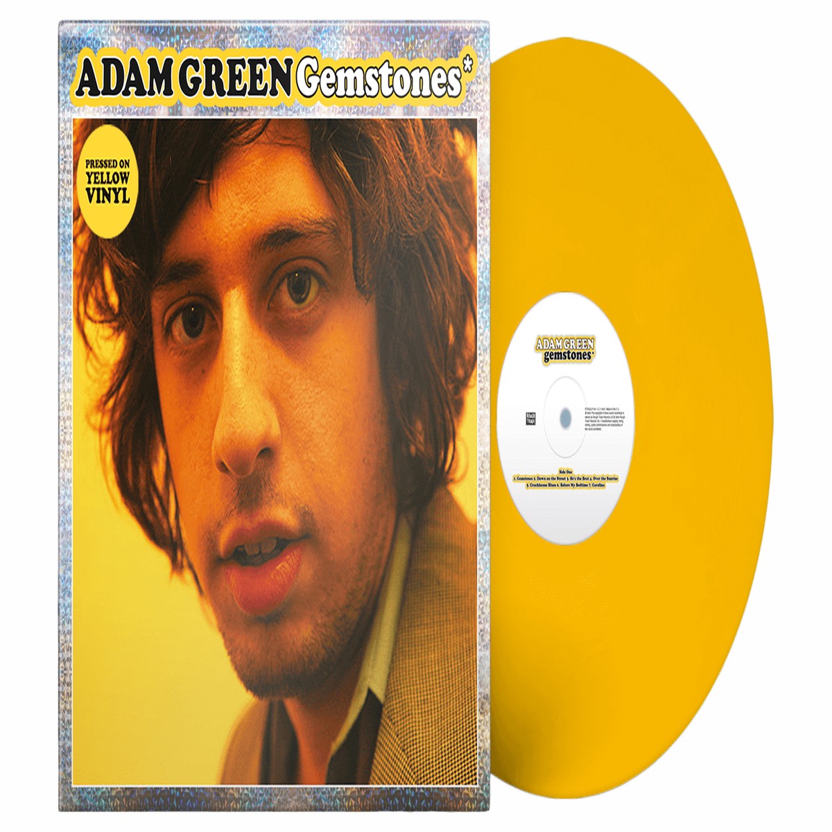 Adam Green : Gemstones (20th Anniversary Reissue) (Yellow Vinyl + Mirror Board Sleeve)
