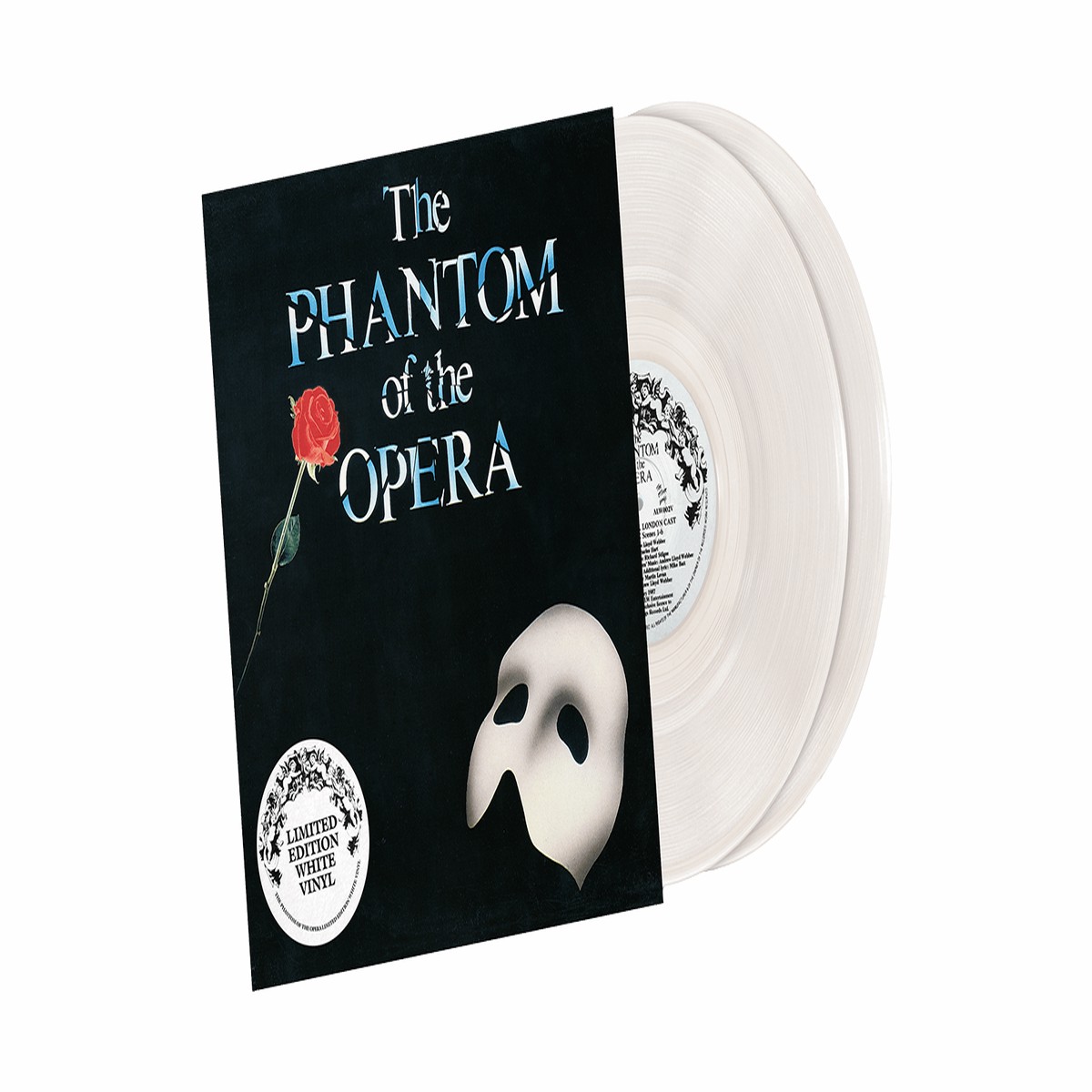 Andrew Lloyd Webber : The Phantom Of The Opera – Original Cast Recording (White Vinyl)