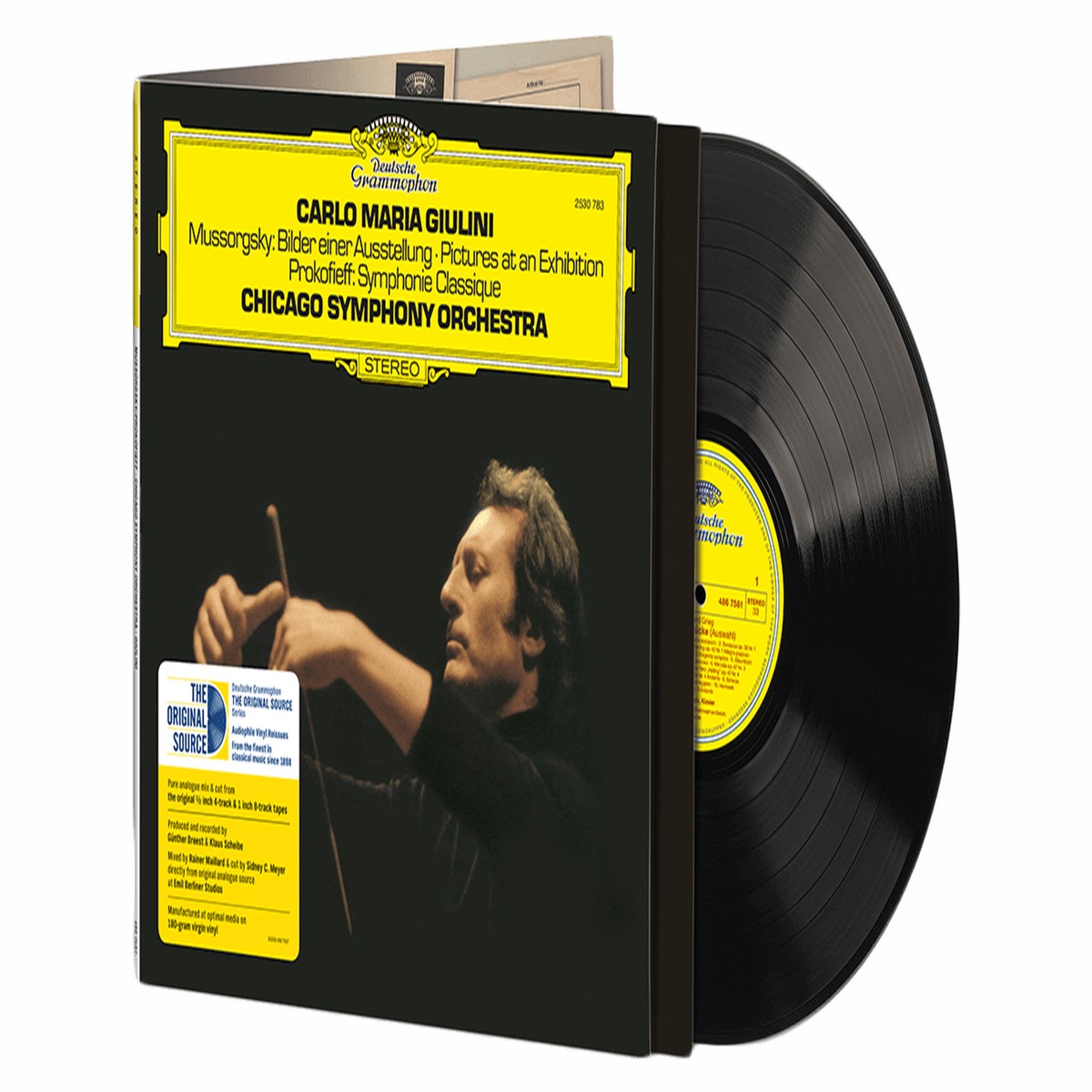 Carlo Maria Giulini, Chicago Symphony Orchestra : MUSSORGSKY – Pictures At An Exhibition / PROKOFIEV: Symphonie Classique