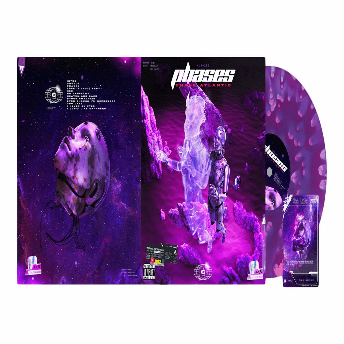Chase Atlantic : PHASES (Ghostly purple and pink vinyl)
