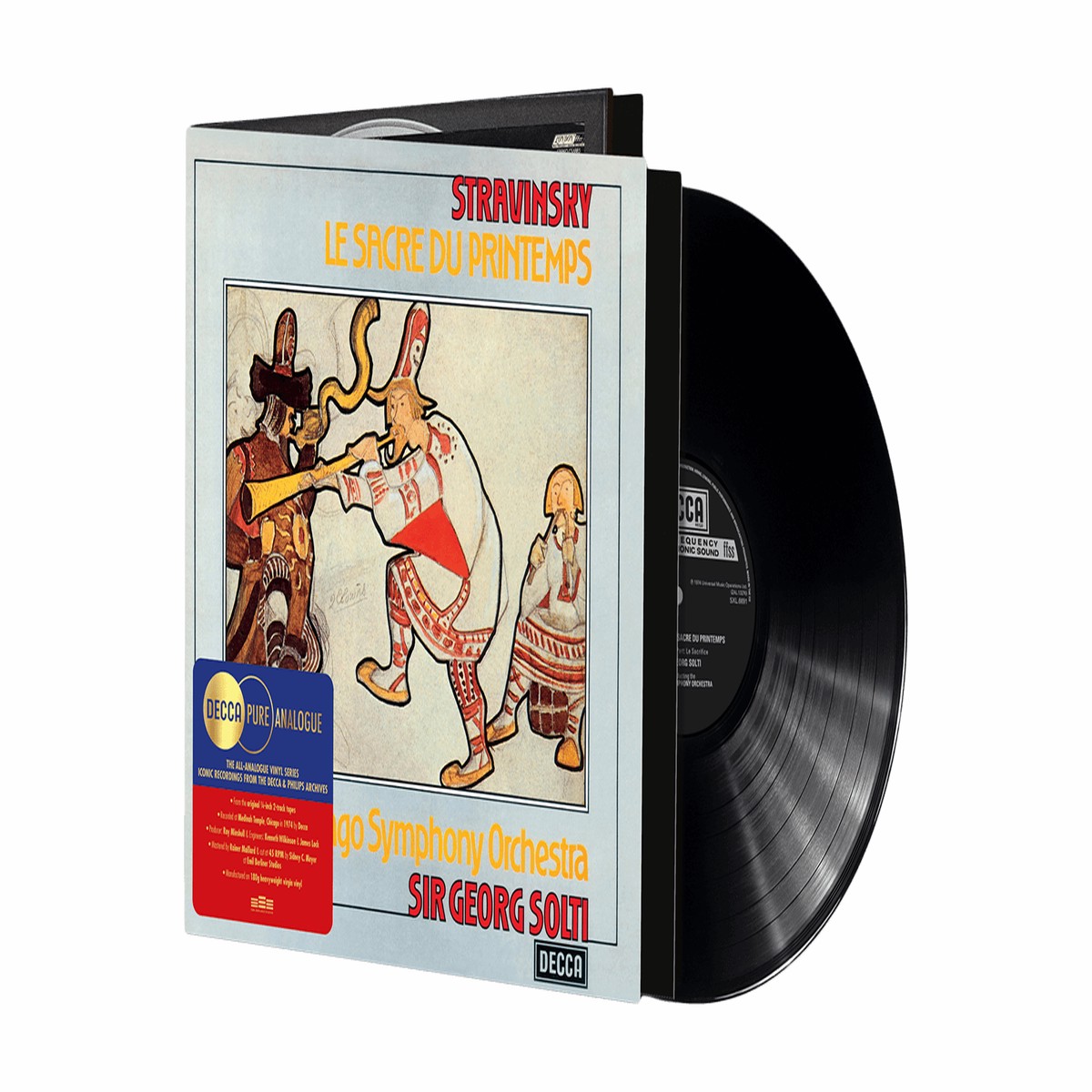 Chicago Symphony Orchestra, Sir Georg Solti : Stravinsky – The Rite of Spring (Decca Pure Analogue)