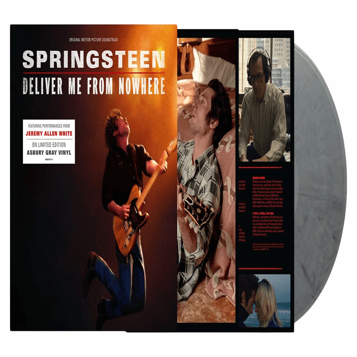 Jeremy Allen White : Springsteen – Deliver Me From Nowhere OST (Ashbury Grey Vinyl)