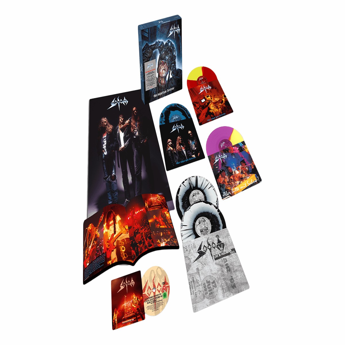 Sodom : Get What You Deserve [5LP+DVD Boxset)